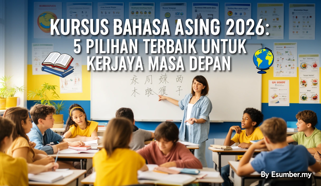 Kursus Bahasa Asing 2026: 5 Pilihan Terbaik untuk Kerjaya Masa Depan