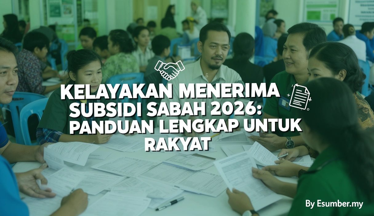 Kelayakan Menerima Subsidi Sabah 2026: Panduan Lengkap untuk Rakyat