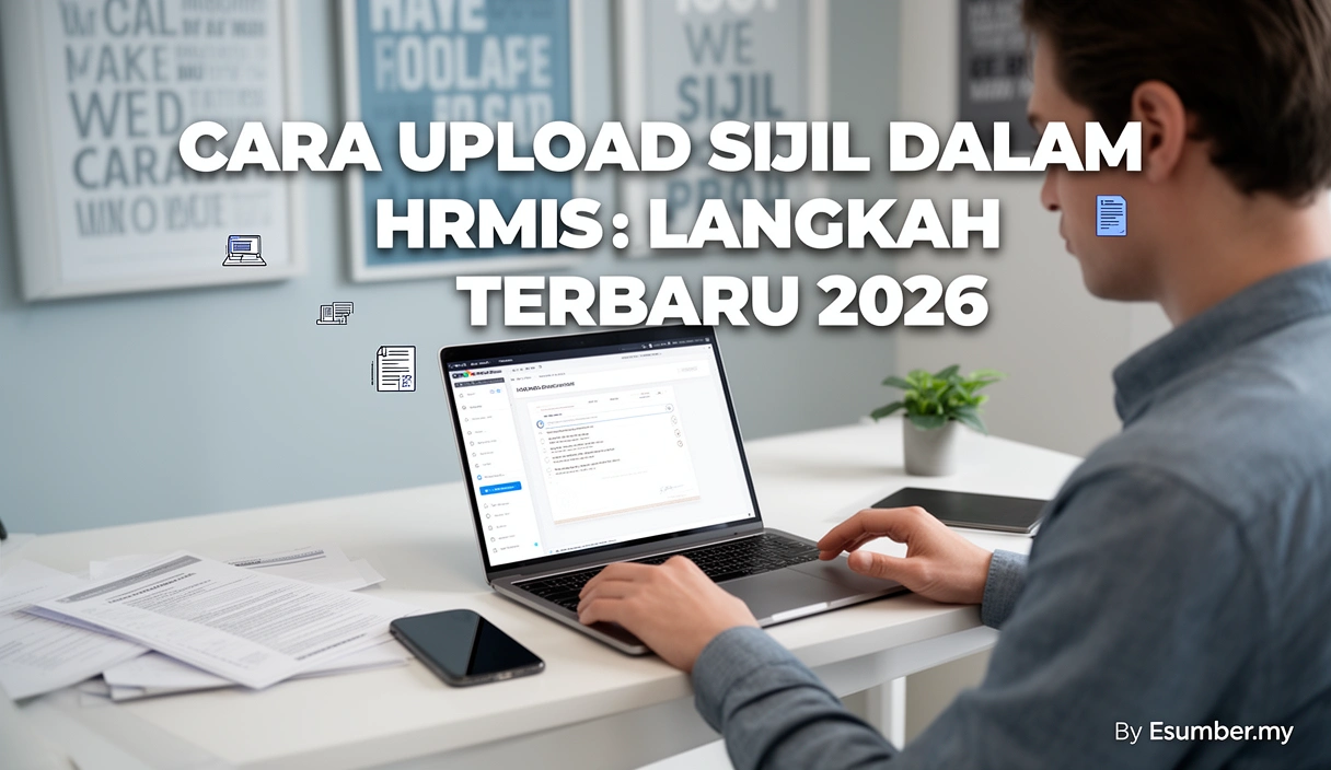 Cara upload sijil dalam HRMIS: Langkah terbaru 2026
