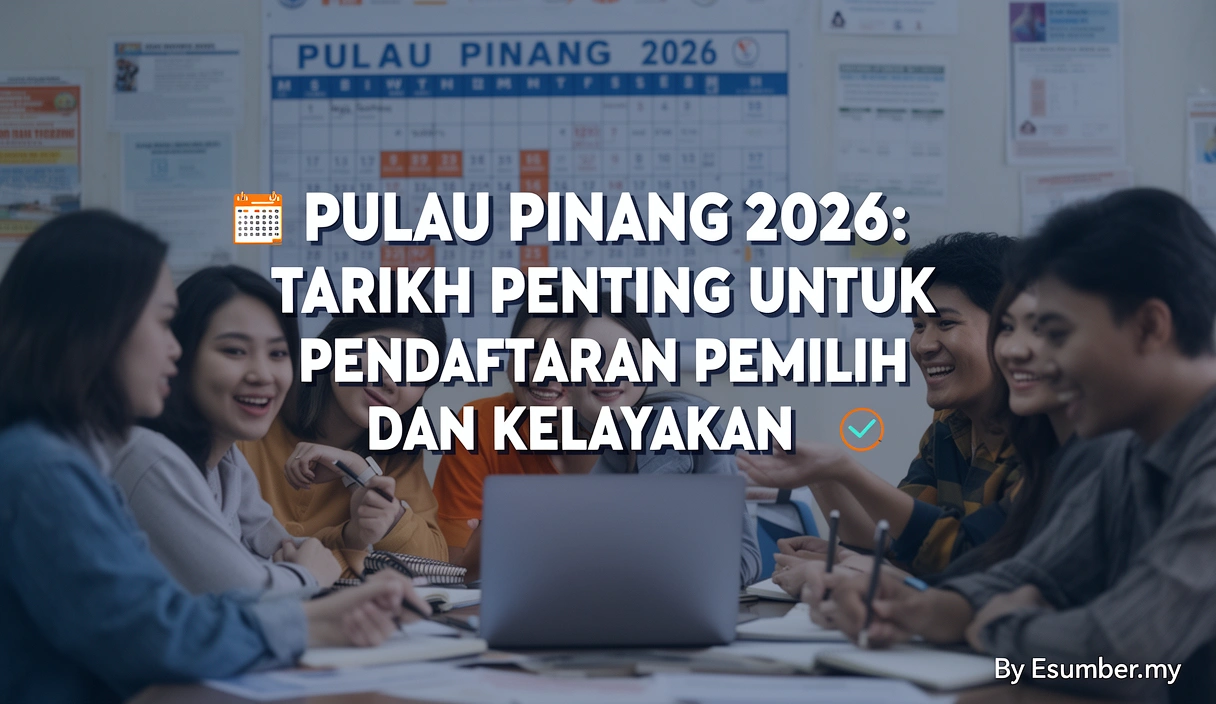 Pulau Pinang 2026: Tarikh Penting untuk Pendaftaran Pemilih dan Kelayakan
