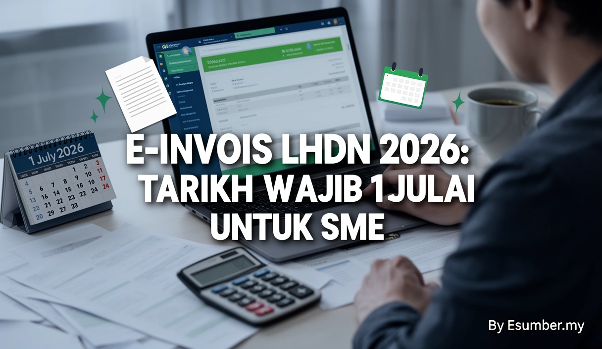 e-Invois LHDN 2026: Tarikh Wajib 1 Julai untuk SME