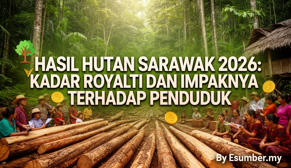 Hasil Hutan Sarawak 2026: Kadar Royalti dan Impaknya Terhadap Penduduk