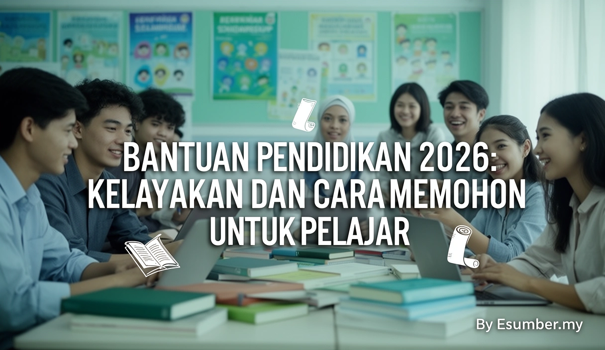 Bantuan Pendidikan 2026: Kelayakan dan Cara Memohon untuk Pelajar