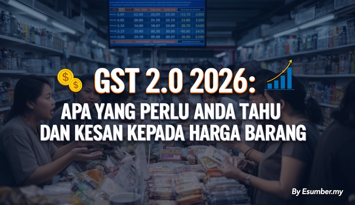 GST 2.0 2026: Apa yang Perlu Anda Tahu dan Kesan Kepada Harga Barang