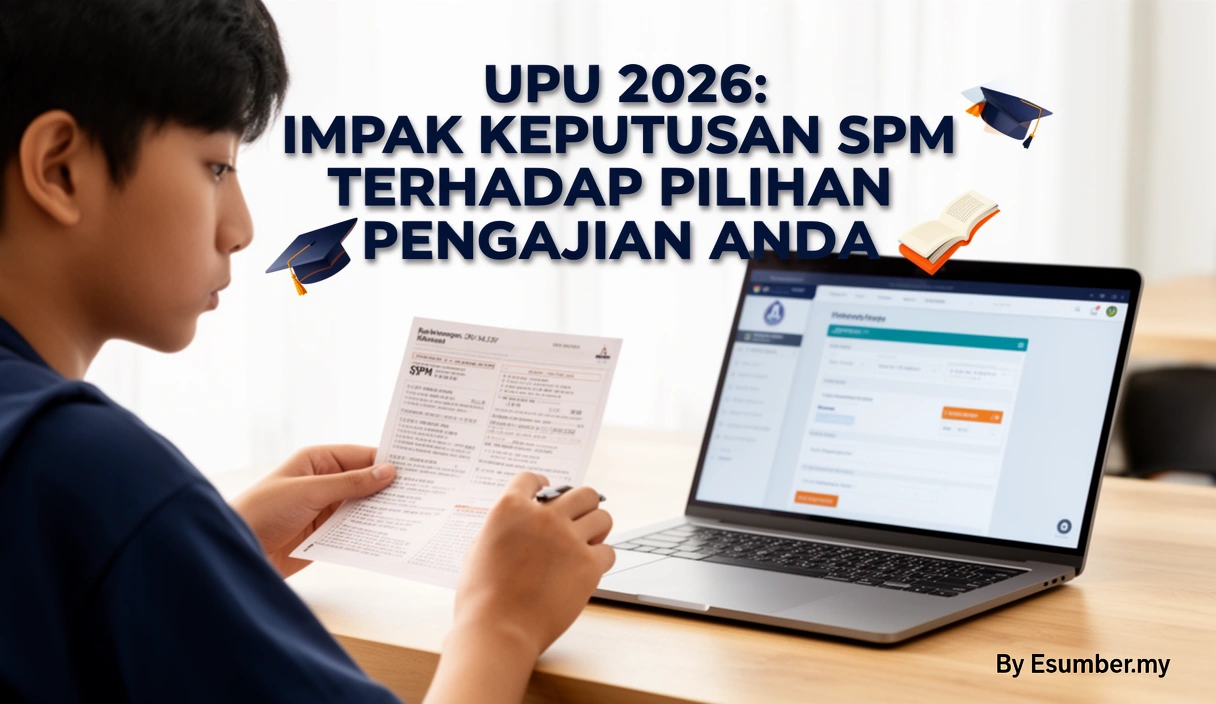UPU 2026: Impak Keputusan SPM Terhadap Pilihan Pengajian Anda