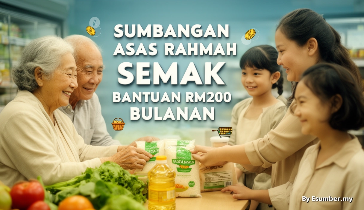 Sumbangan Asas Rahmah Semak Bantuan RM200 Bulanan