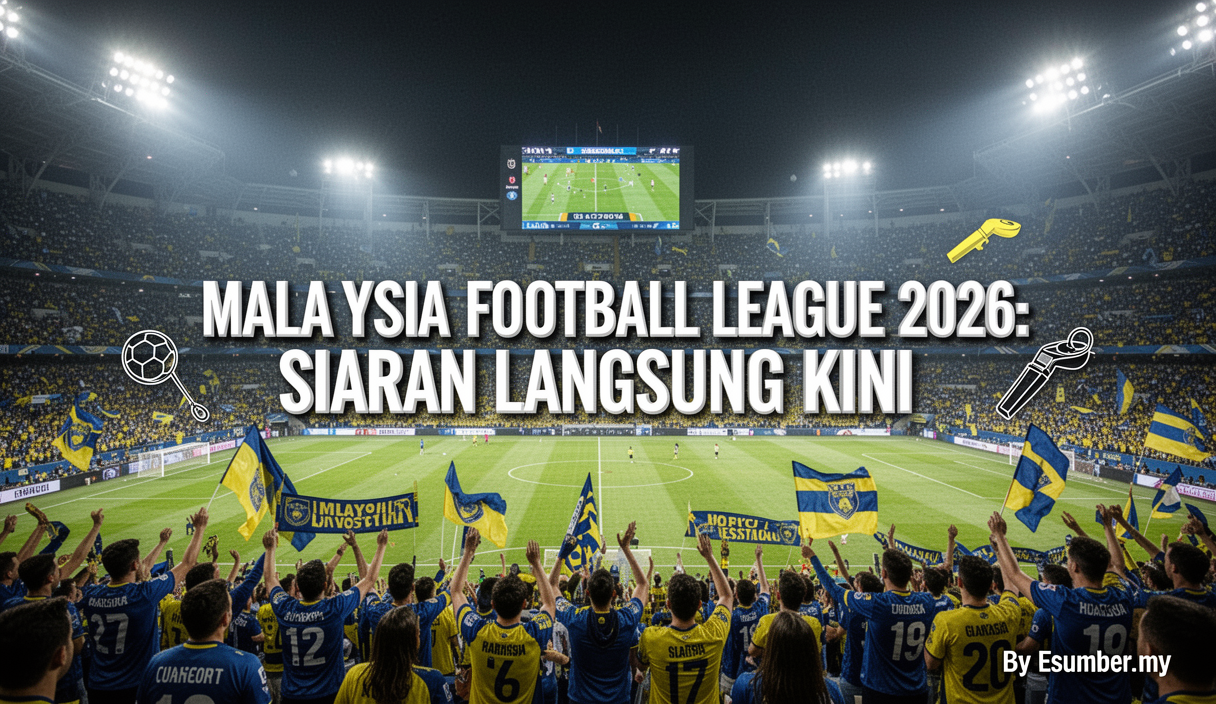Malaysia Football League 2026: Siaran Langsung Kini