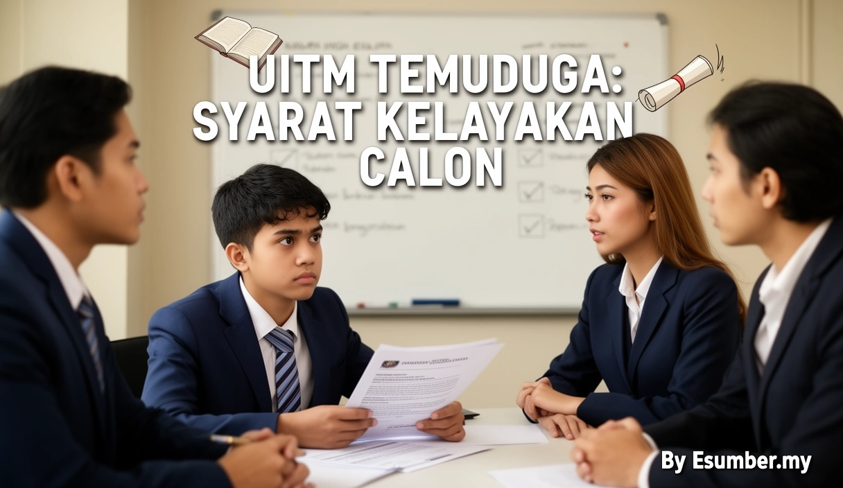 UiTM Temuduga: Syarat Kelayakan Calon