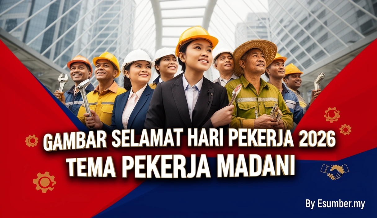 Gambar Selamat Hari Pekerja 2026 Tema Pekerja MADANI
