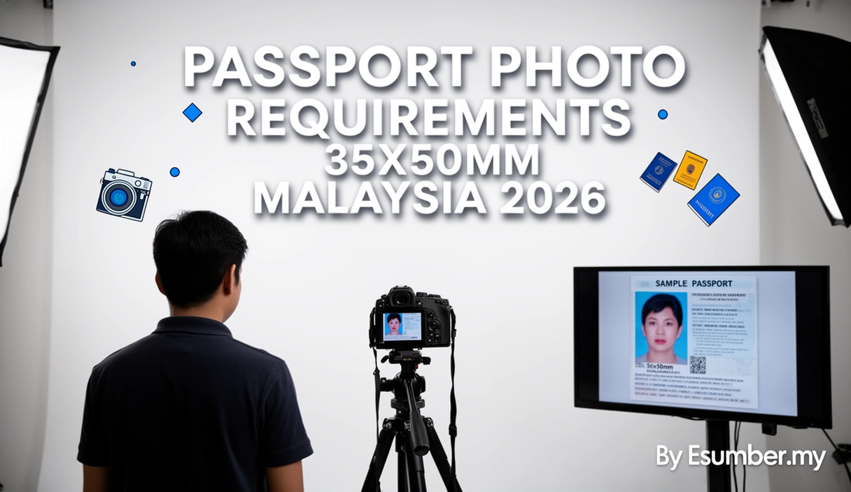 Passport Photo Requirements 35x50mm Malaysia 2026