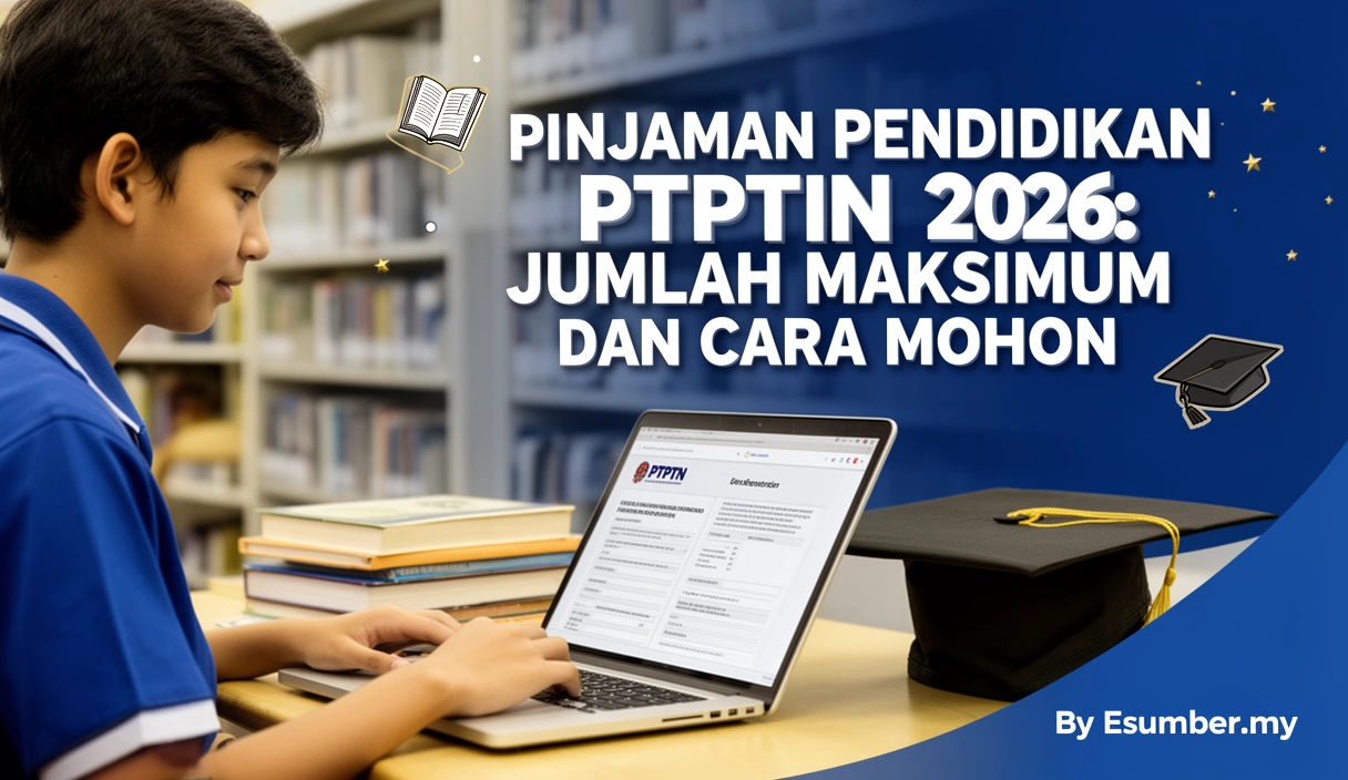 Pinjaman Pendidikan PTPTN 2026: Jumlah Maksimum dan Cara Mohon