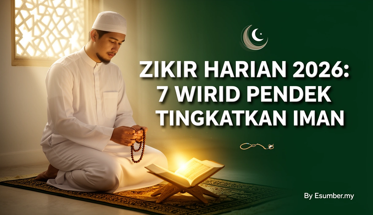 Zikir Harian 2026: 7 Wirid Pendek Tingkatkan Iman