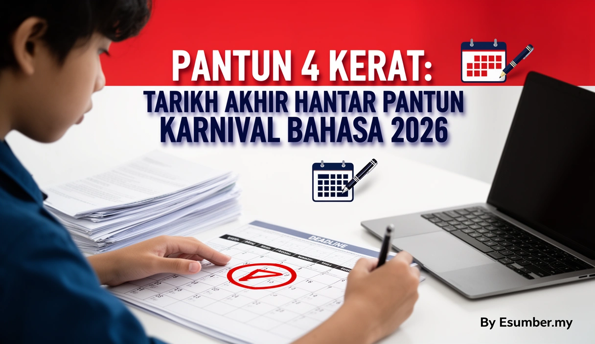 Pantun 4 Kerat: Tarikh Akhir Hantar Pantun Karnival Bahasa 2026