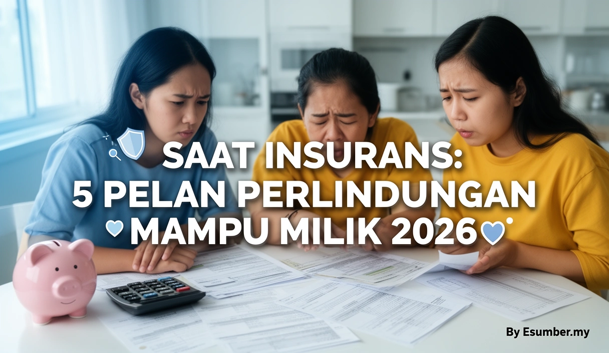 Saat Insurans: 5 Pelan Perlindungan Mampu Milik 2026