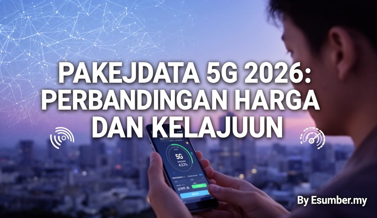 Pakej Data 5G 2026: Perbandingan Harga dan Kelajuan