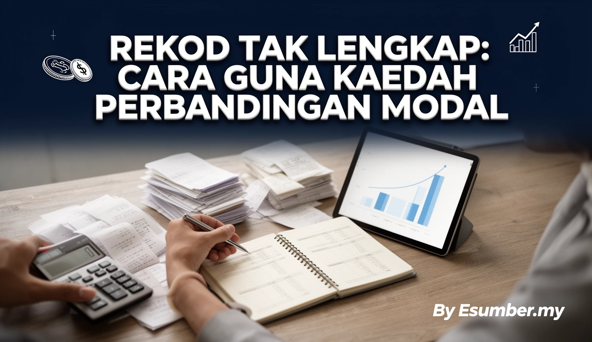 Rekod Tak Lengkap: Cara Guna Kaedah Perbandingan Modal