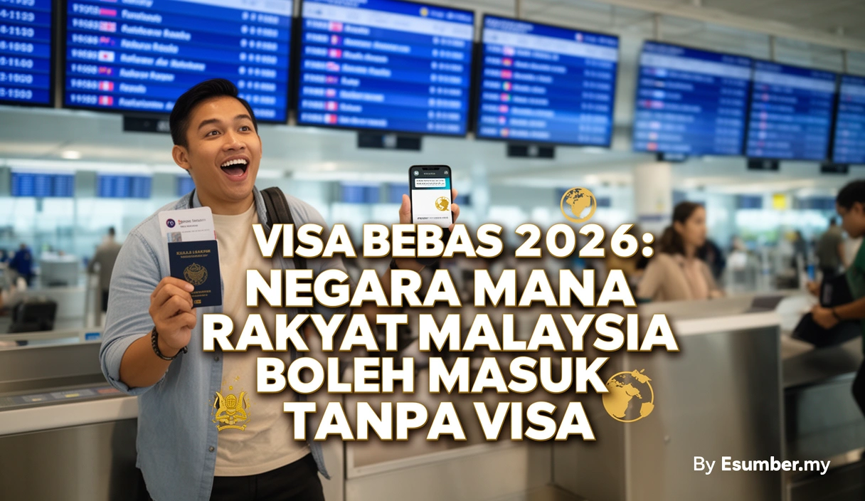 Visa Bebas 2026: Negara Mana Rakyat Malaysia Boleh Masuk Tanpa Visa