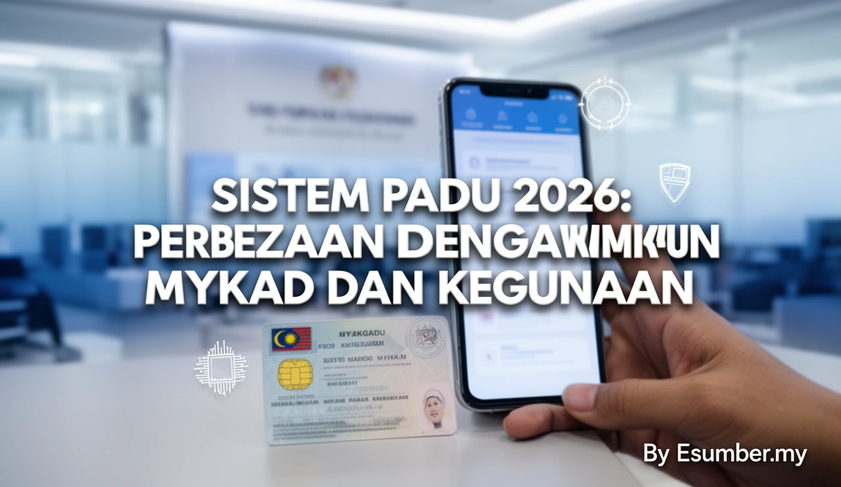 Sistem PADU 2026: Perbezaan dengan MyKad dan Kegunaan