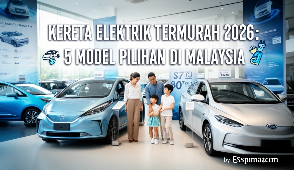 Kereta Elektrik Termurah 2026: 5 Model Pilihan di Malaysia