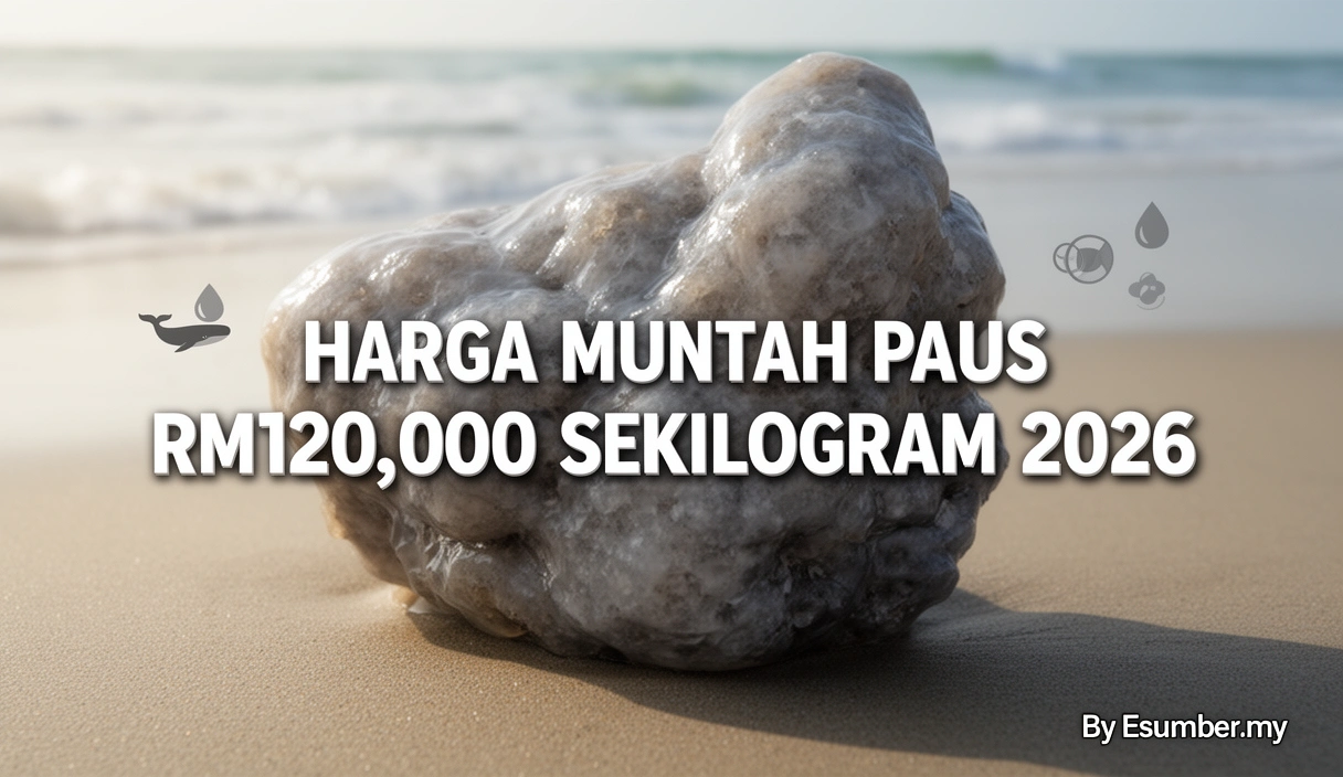 Harga Muntah Paus RM120,000 Sekilogram 2026