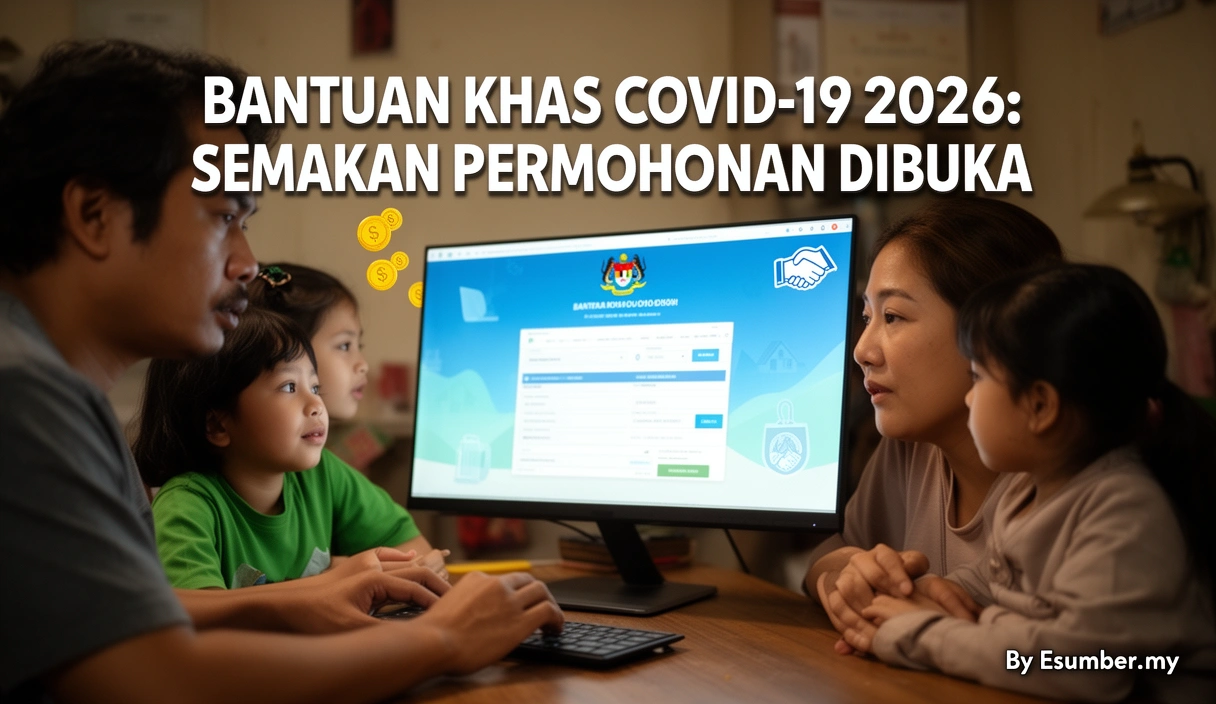 Bantuan Khas COVID-19 2026: Semakan Permohonan Dibuka