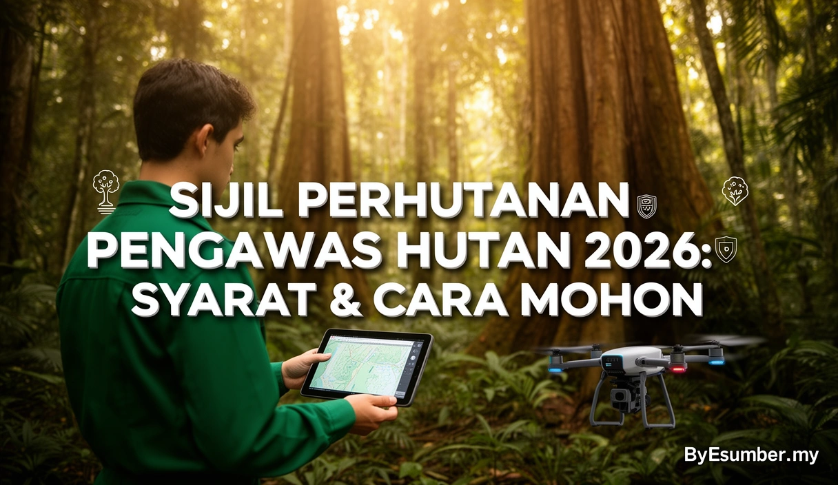 Sijil Perhutanan Pengawas Hutan 2026: Syarat & Cara Mohon