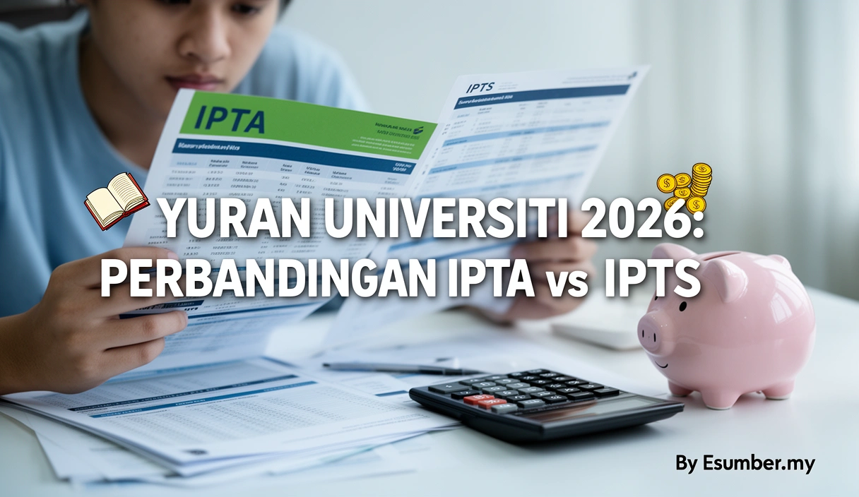 Yuran Universiti 2026: Perbandingan IPTA vs IPTS