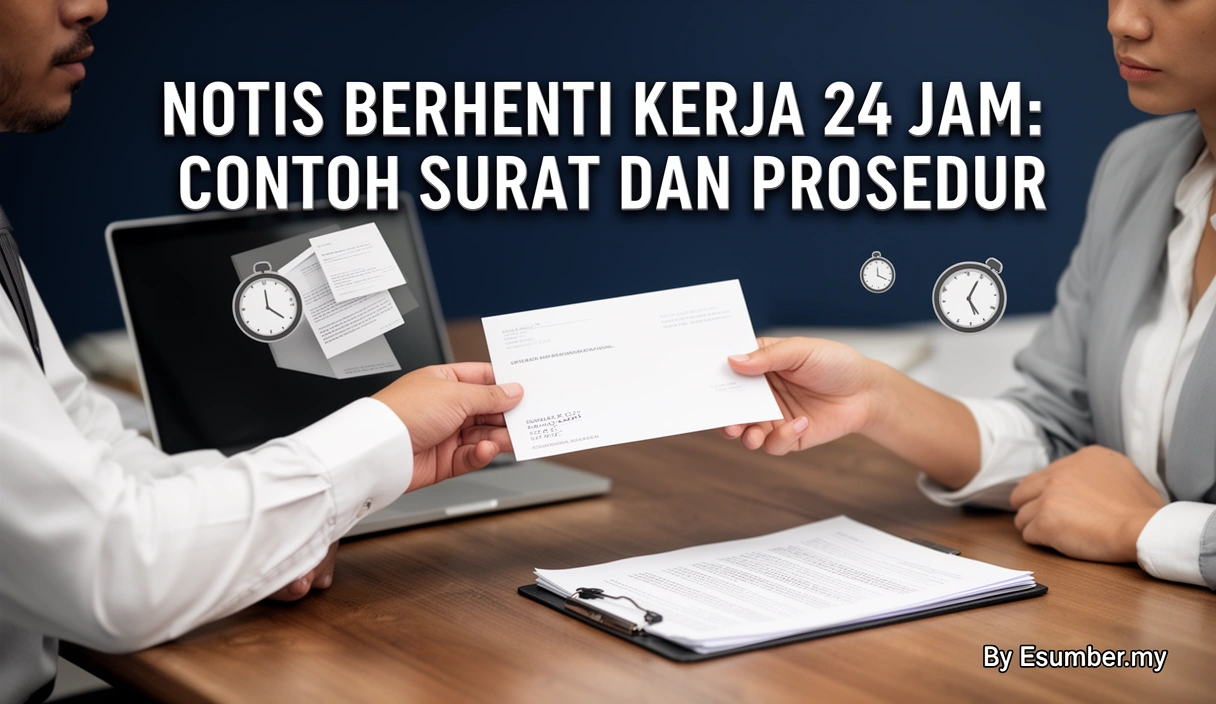 Notis Berhenti Kerja 24 Jam: Contoh Surat Dan Prosedur