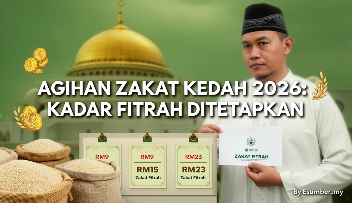 Agihan Zakat Kedah 2026: Kadar Fitrah Ditetapkan