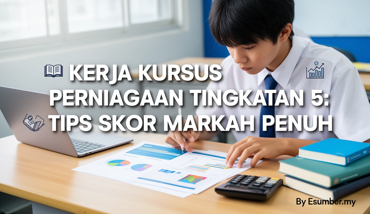 Kerja Kursus Perniagaan Tingkatan 5: Tips Skor Markah Penuh