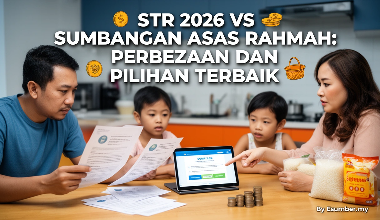 STR 2026 vs Sumbangan Asas Rahmah: Perbezaan dan Pilihan Terbaik