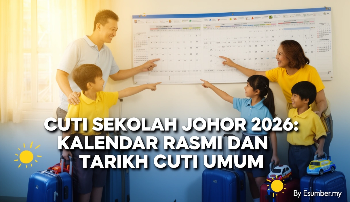Cuti Sekolah Johor 2026: Kalendar Rasmi dan Tarikh Cuti Umum