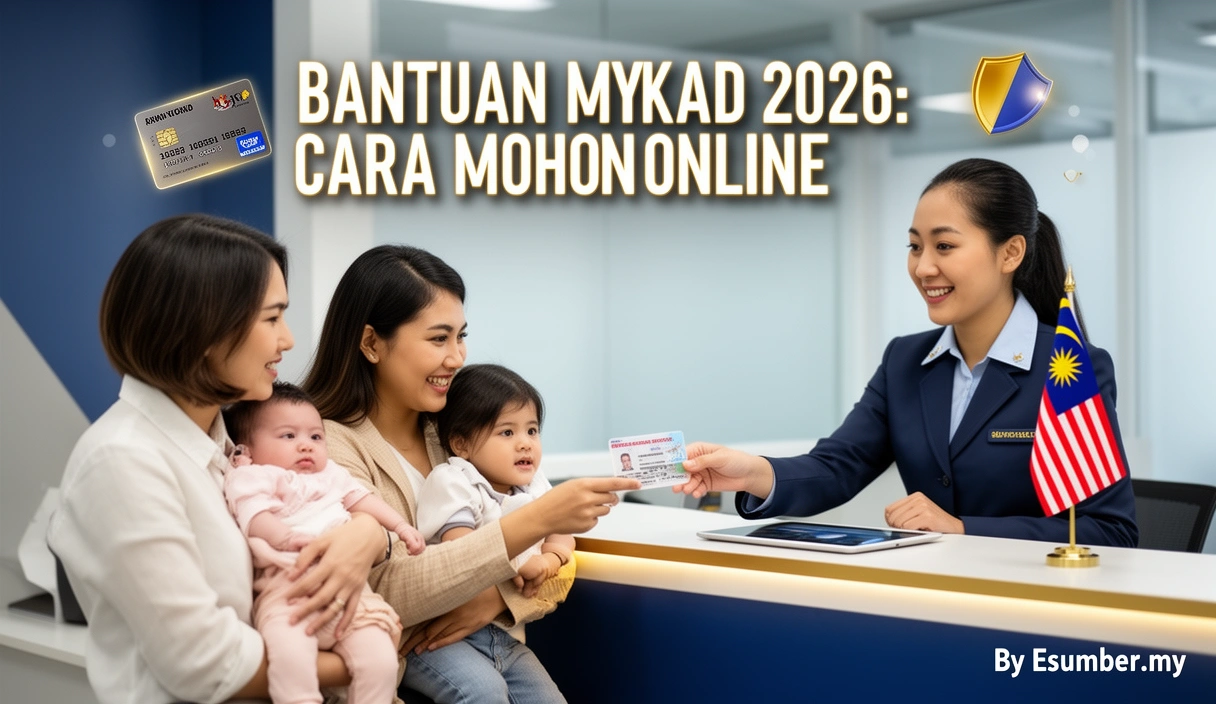 Bantuan MyKad 2026: Cara Mohon Online