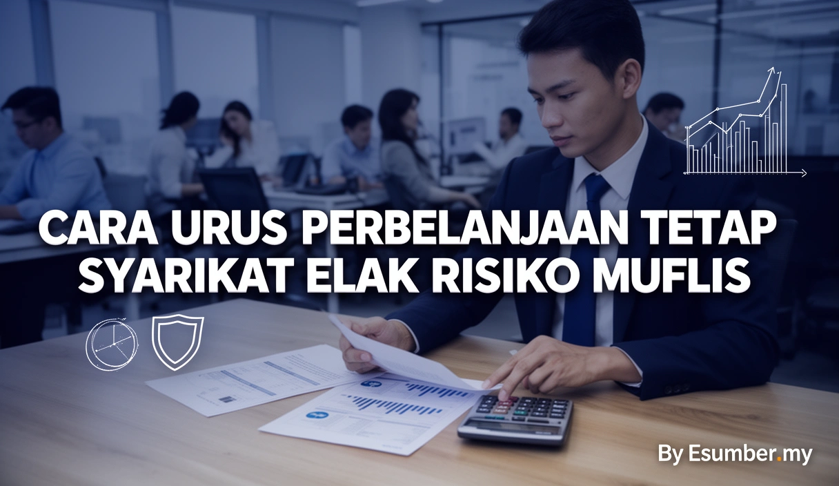 Cara Urus Perbelanjaan Tetap Syarikat Elak Risiko Muflis