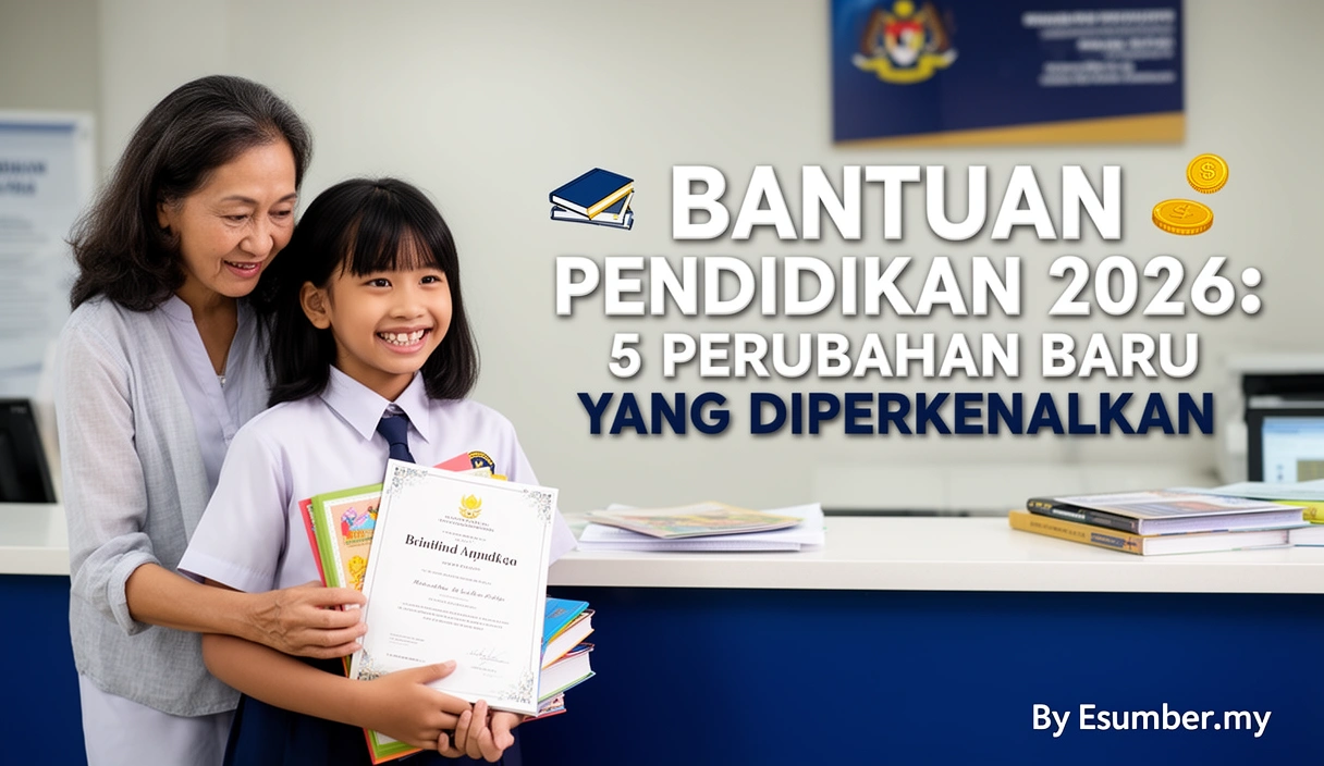 Bantuan Pendidikan 2026: 5 Perubahan Baru Yang Diperkenalkan
