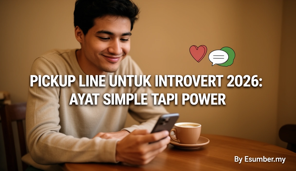 Pickup Line Untuk Introvert 2026: Ayat Simple Tapi Power