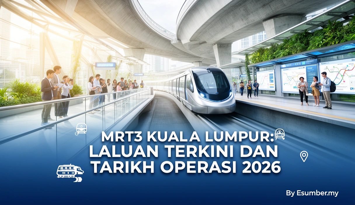 MRT3 Kuala Lumpur: Laluan Terkini dan Tarikh Operasi 2026