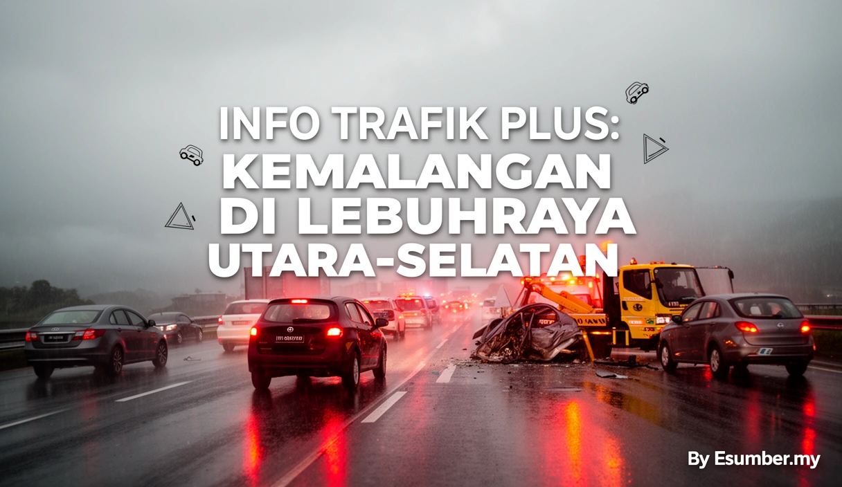 Info Trafik Plus: Kemalangan di Lebuhraya Utara-Selatan