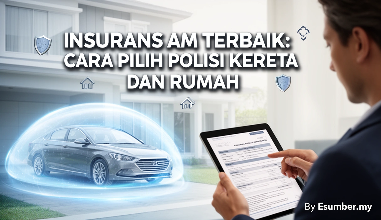Insurans Am Terbaik: Cara Pilih Polisi Kereta Dan Rumah