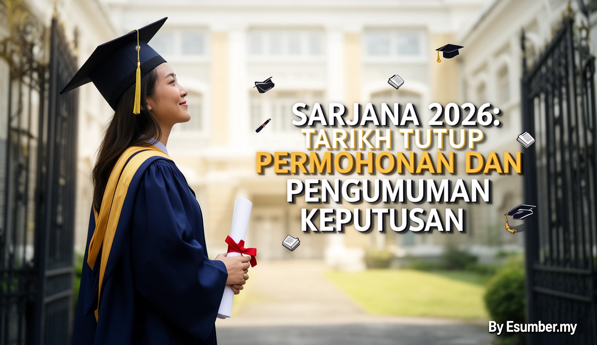 Sarjana 2026: Tarikh Tutup Permohonan dan Pengumuman Keputusan