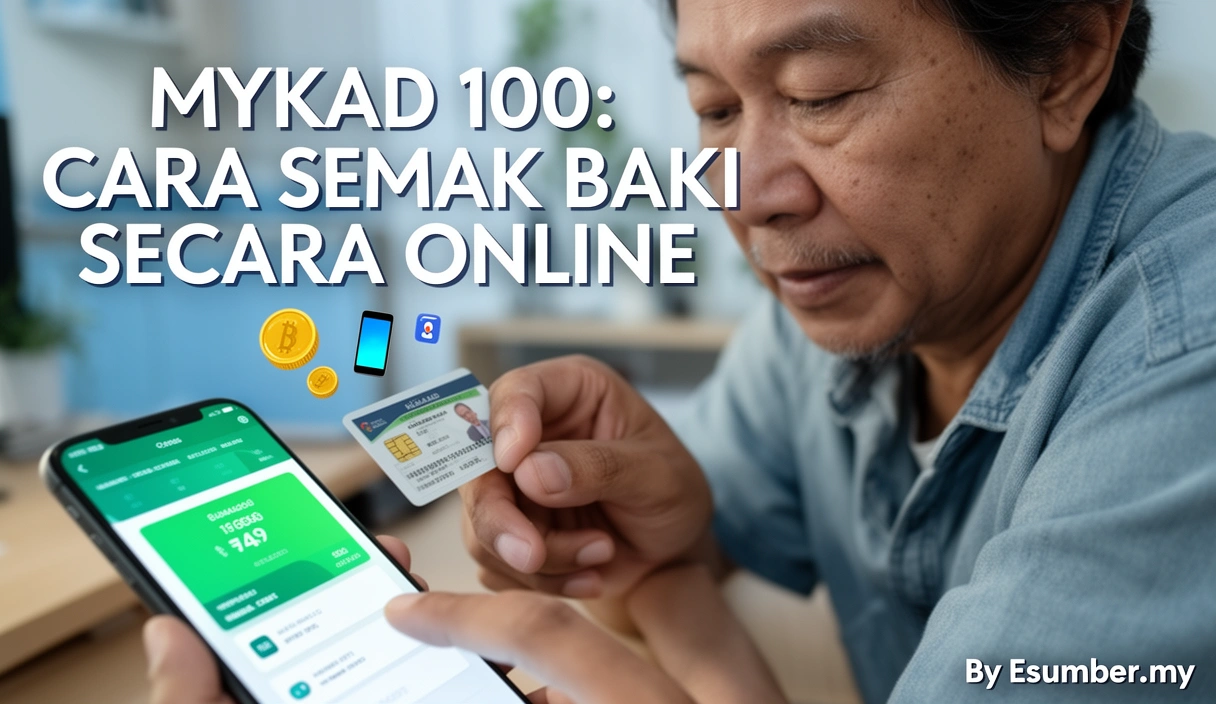 MyKad 100: Cara Semak Baki Secara Online