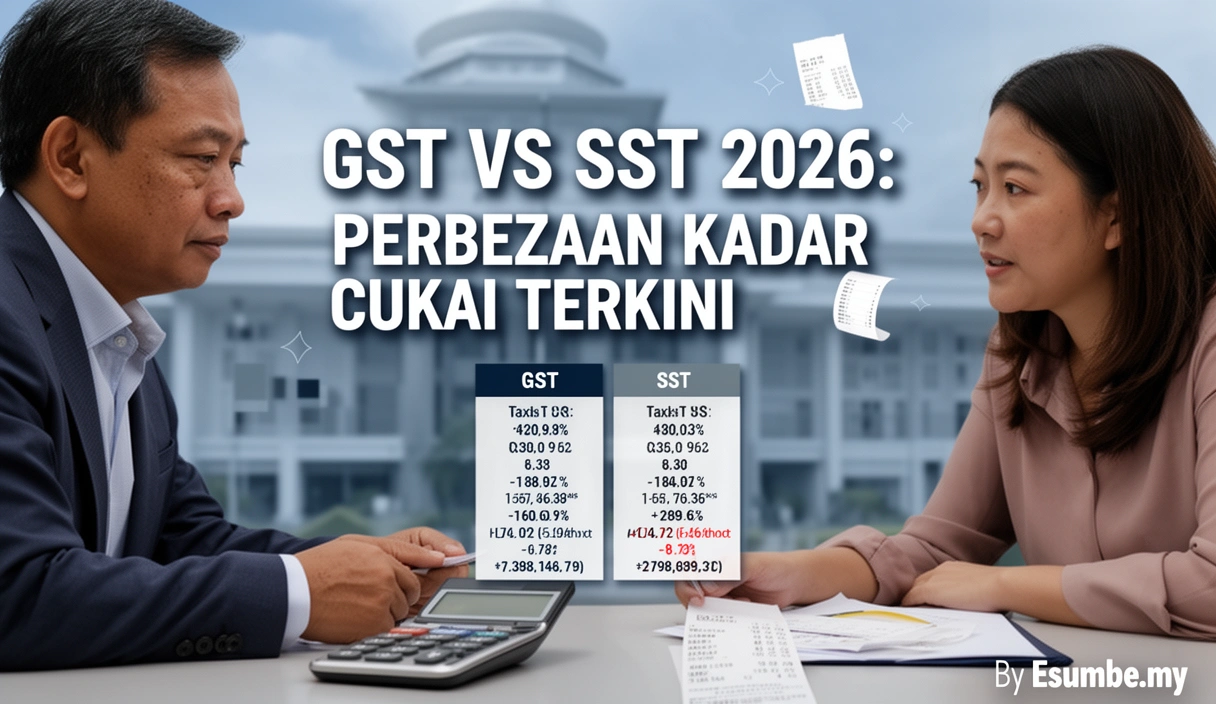 GST vs SST 2026: Perbezaan Kadar Cukai Terkini
