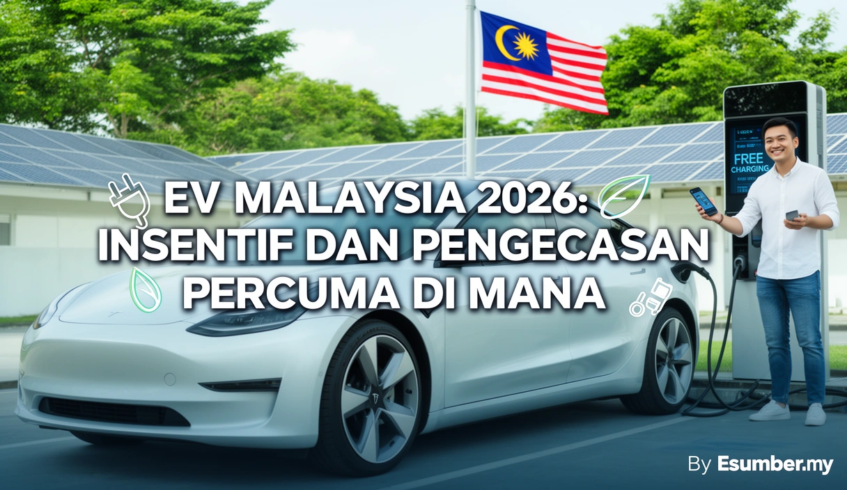 EV Malaysia 2026: Insentif dan Pengecasan Percuma Di Mana