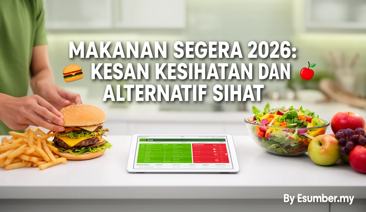 Makanan Segera 2026: Kesan Kesihatan dan Alternatif Sihat