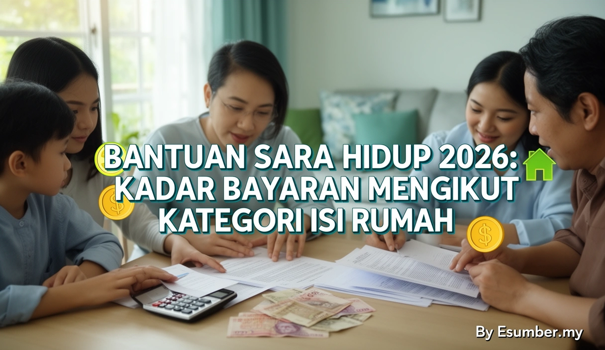 Bantuan Sara Hidup 2026: Kadar Bayaran Mengikut Kategori Isi Rumah