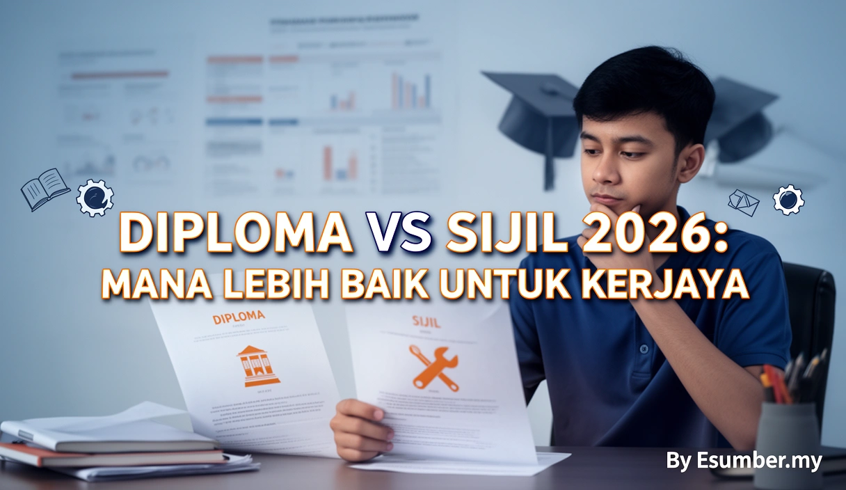 Diploma vs Sijil 2026: Mana Lebih Baik untuk Kerjaya
