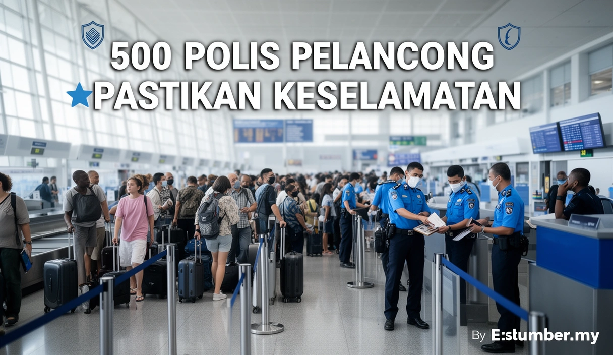 500 Polis Pelancong Pastikan Keselamatan