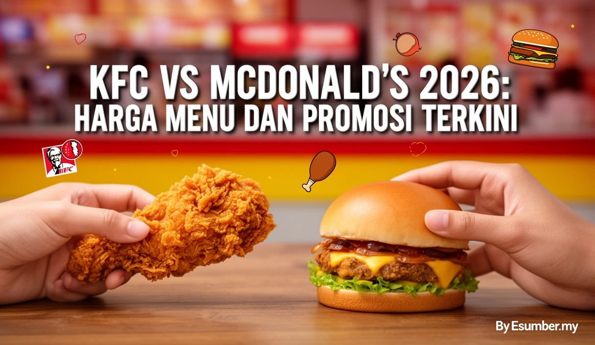 KFC vs McDonald's 2026: Harga Menu dan Promosi Terkini