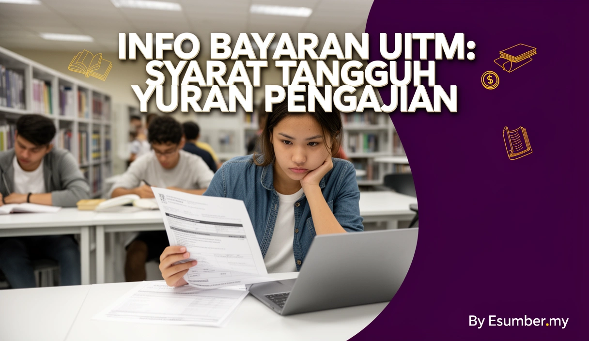Info Bayaran UiTM: Syarat Tangguh Yuran Pengajian