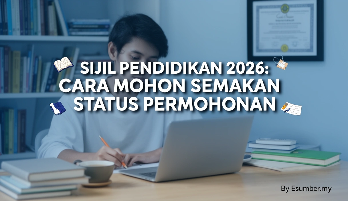 Sijil Pendidikan 2026: Cara Mohon Semakan Status Permohonan